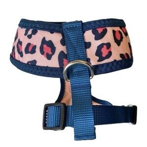 Small Dog Harness Pink Leopard Mesh Adjustable NWOT Breathable Pet Vest